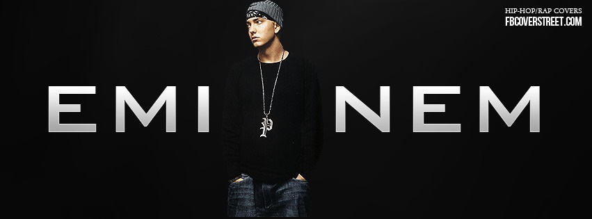 Eminem Big Letters Facebook Cover