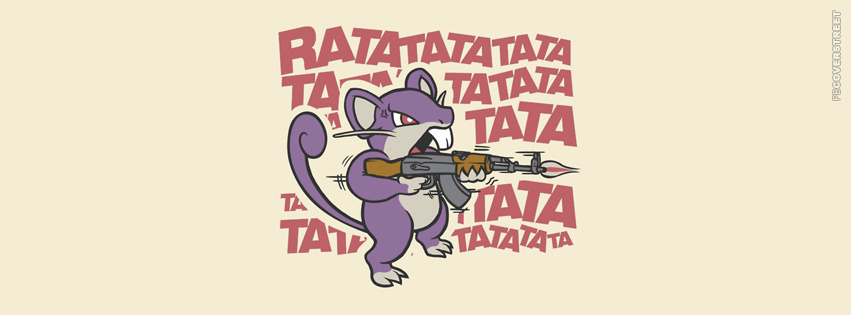 Ratatat Pokemon Shooting  Facebook Cover