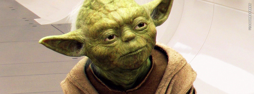 Wise Yoda Star Wars  Facebook Cover