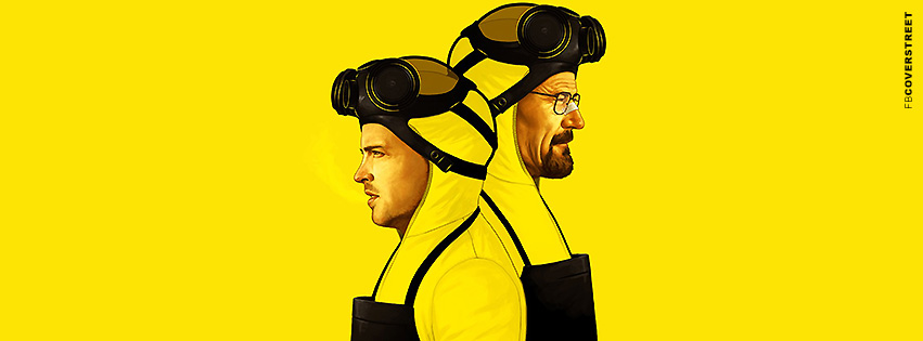 Breaking Bad Jesse and Walt Hazmat Facebook Cover