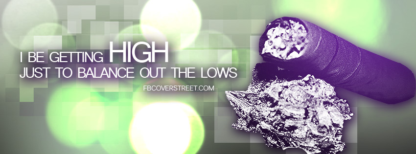 Weed High Facebook Cover