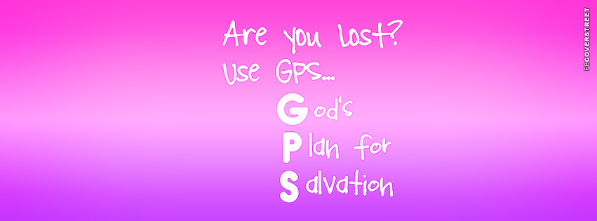 Gods Plan For Salvation GPS Cover  Picture