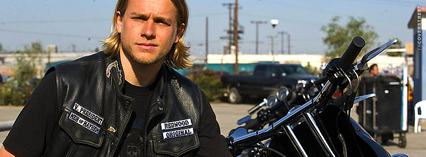 Jax Teller Sons of Anarchy Bike Pose Cover  Picture