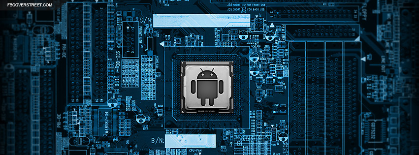 Blue Android Logo Wallpaper