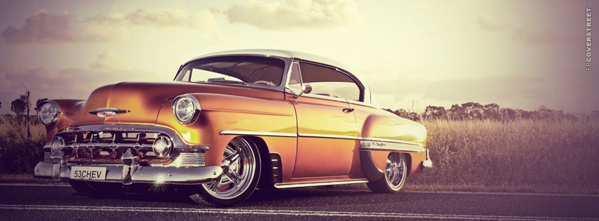 Old Chevy On The Road  Wallpaper