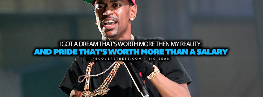 Worth More Than A Salary Big Sean Quote Lyrics Wallpaper