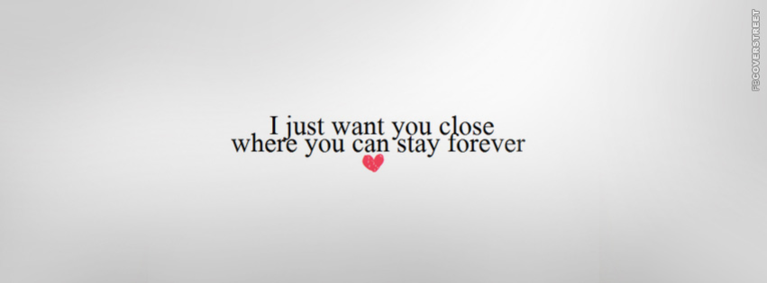 I Just Want You Close  Wallpaper