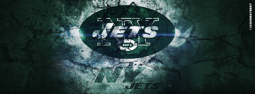 New York Jets Grunged Logo  Wallpaper