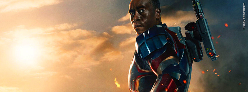 Iron Man 3 War Machine Movie Cover Wallpaper