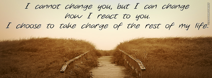 I Cannot Change You Quote  Picture