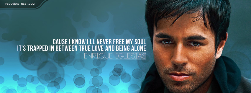 Enrique Iglesias Why Not Me Quote Wallpaper