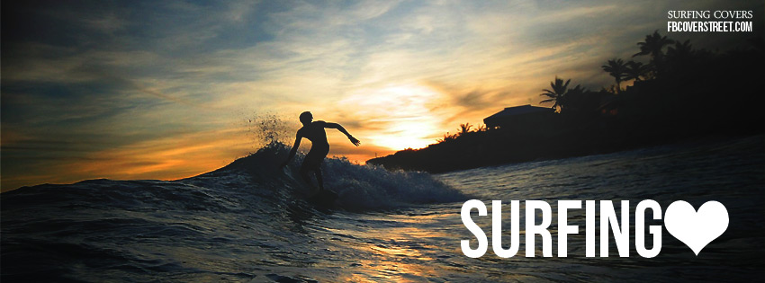 Surfing Love Wallpaper