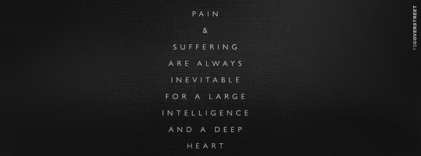 Pain and Suffering Are Inevitable  Wallpaper