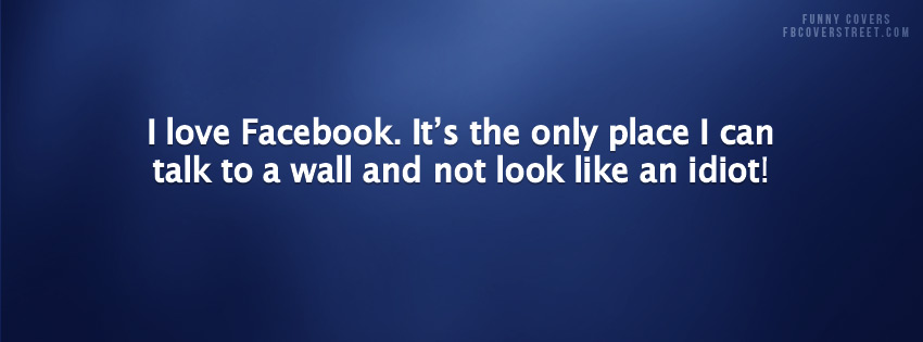 Facebook Talk To A Wall Wallpaper