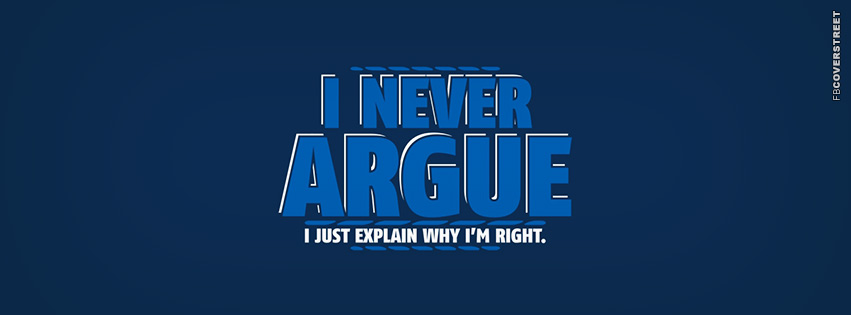 I Never Argue  Picture