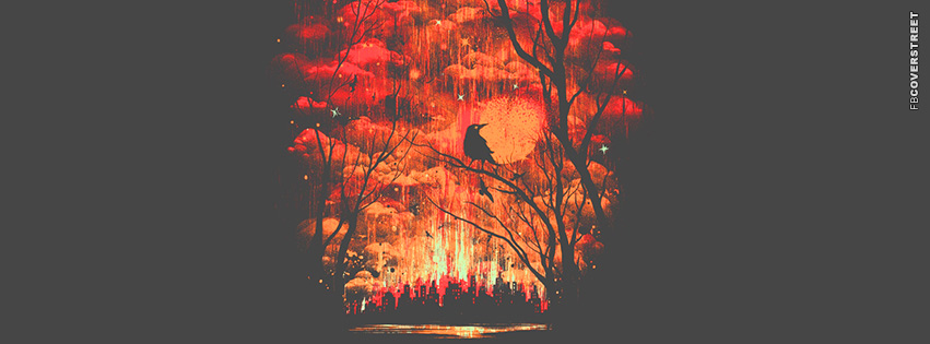 Crow Blood Sky  Picture