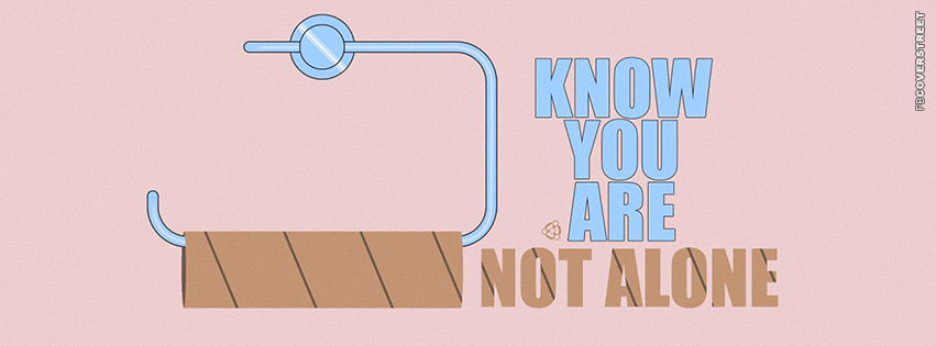 Know You Are Not Alone Out of Toilet Paper  Wallpaper
