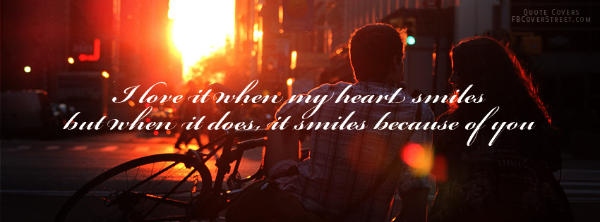 My Heart Smiles Because of You Picture