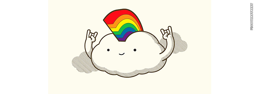 Mohawk Cloud Cartoon Wallpaper