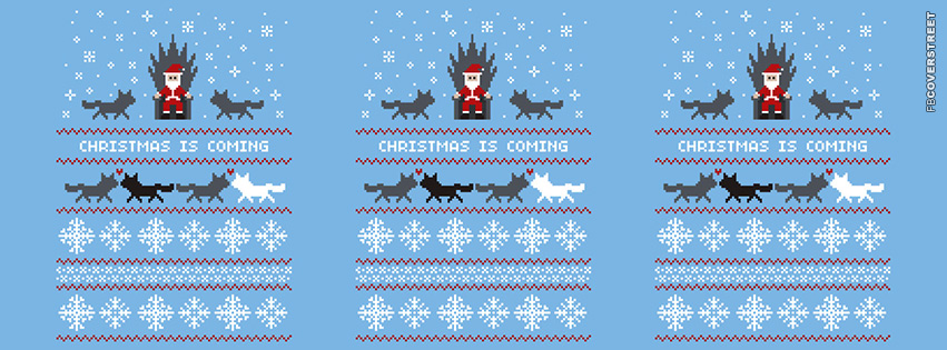 Christmas Is Coming Game of Thrones Pattern  Wallpaper
