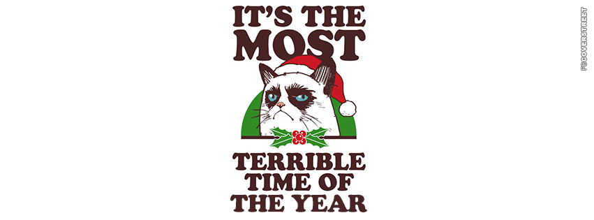 Grumpy Cat Christmas Wallpaper
