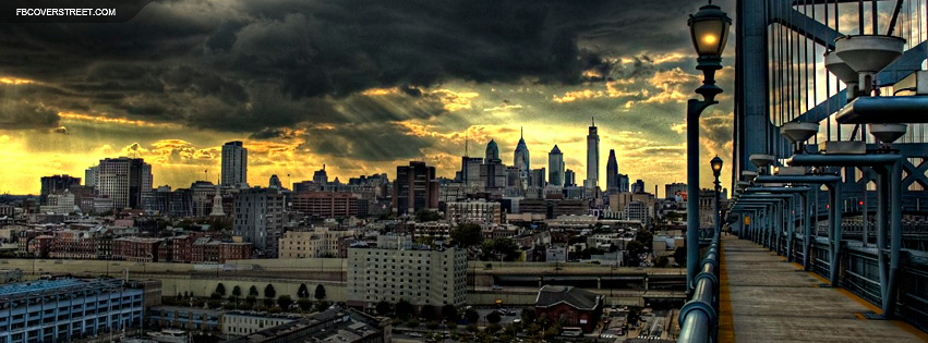HDR Dark Philedelphia Wallpaper