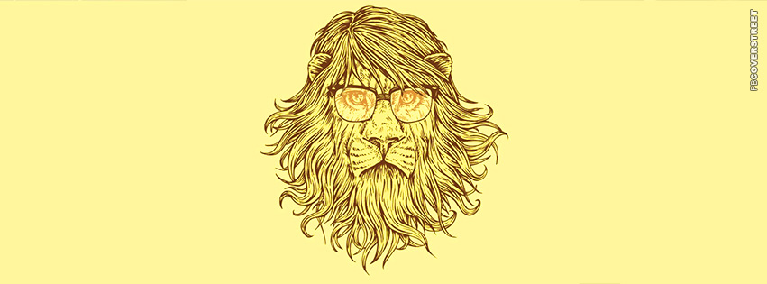 Hipster Lion  Wallpaper