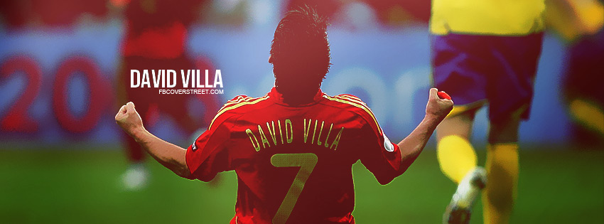 David Villa Spain Jersey Wallpaper