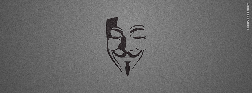 Anonymous Mask Cover  Wallpaper