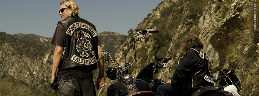 Jax Teller and Bobby Sons of Anarchy Photograph Cover  Picture