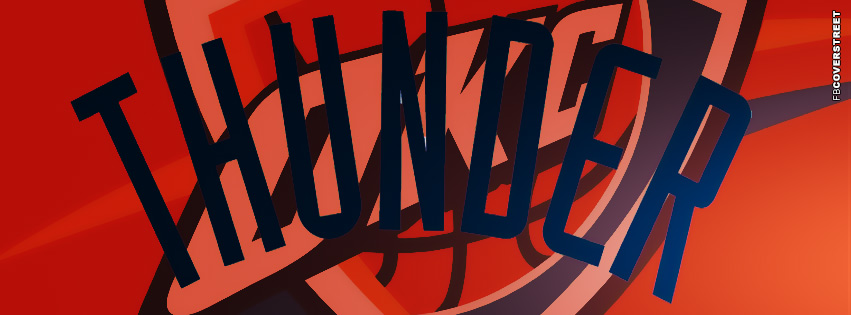Oklahoma City Thunder Logo Facebook Cover  Wallpaper