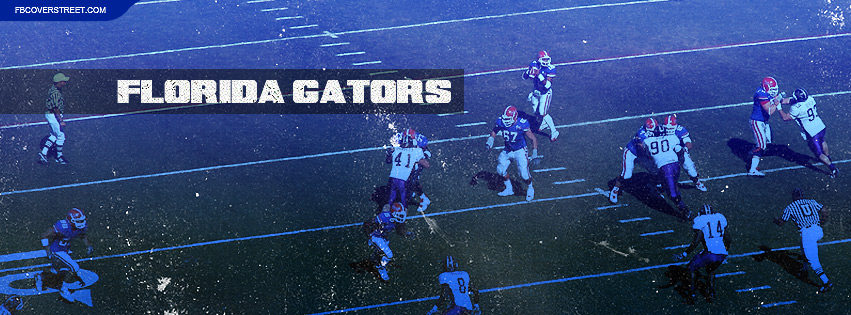 University of Florida Gators Action Photo Facebook Cover