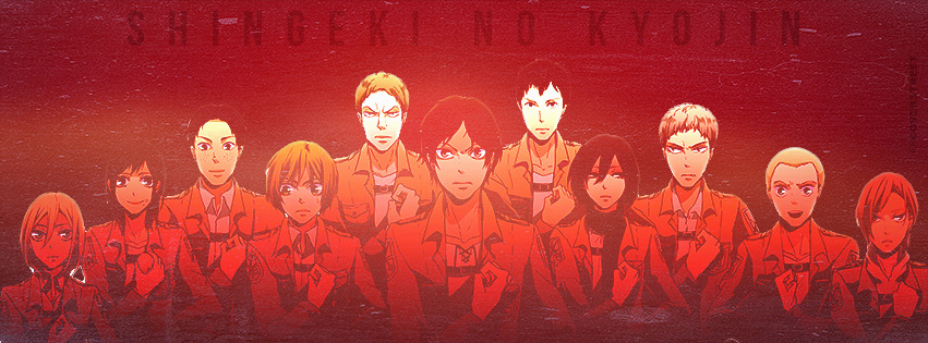 Shingeki no Kyojin Facebook Cover