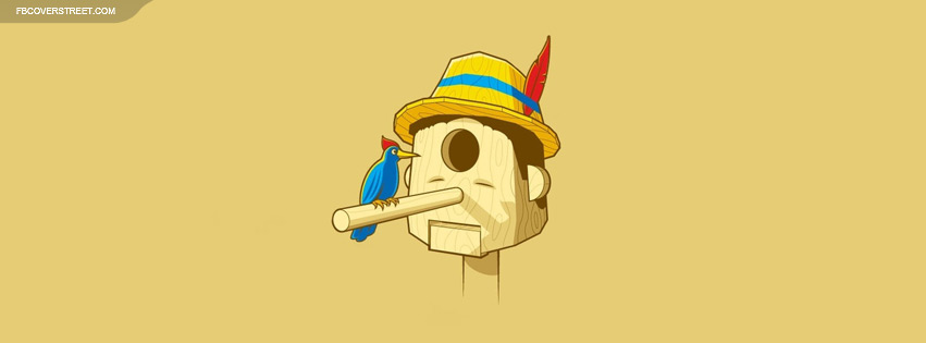 Pinocchio Bird House  Wallpaper