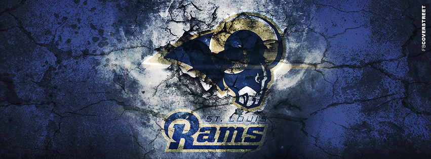 St Louis Rams Grunged Logo Wallpaper