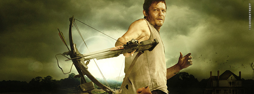 Daryl Dixon Running The Walking Dead Wallpaper