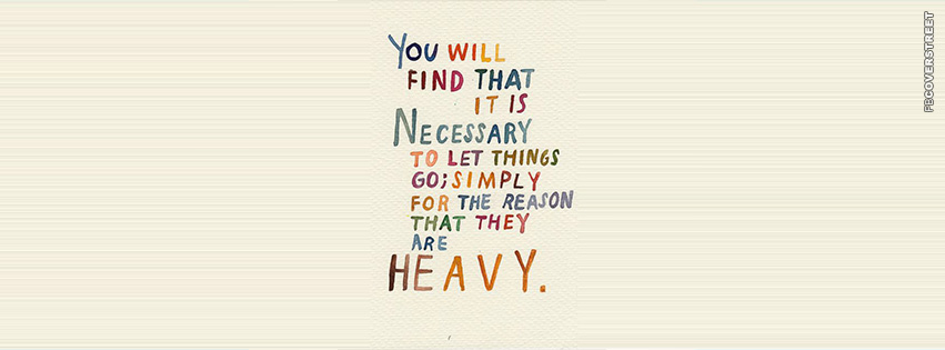 It Is Necessary To Let Things Go  Wallpaper
