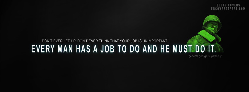 Every Man Has A Job Wallpaper