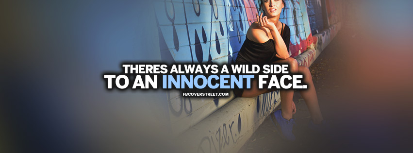 Always A Wild Side Quote Wallpaper