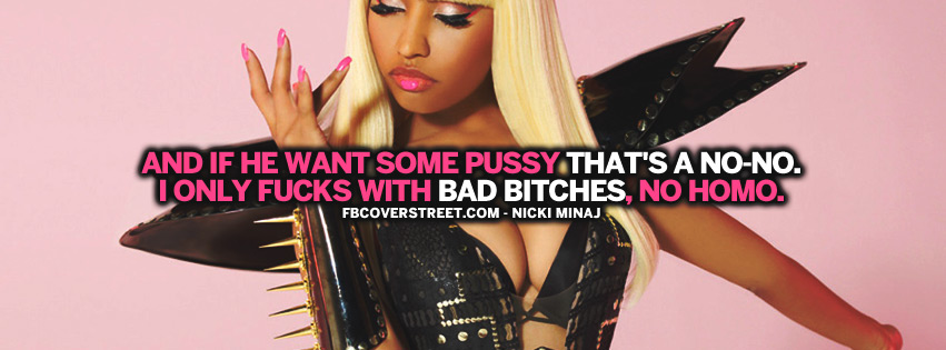 Thats a No No Nicki Minaj Quote Wallpaper