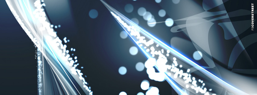 Abstract Blue Orbs Flow  Wallpaper