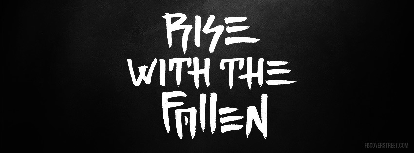 Rise With The Fallen Logo Wallpaper