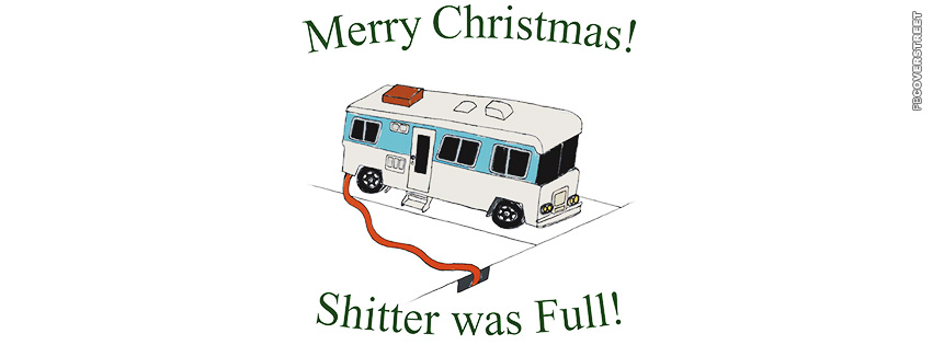 Merry Christmas The Shitter Was Full Cousin Eddy  Wallpaper