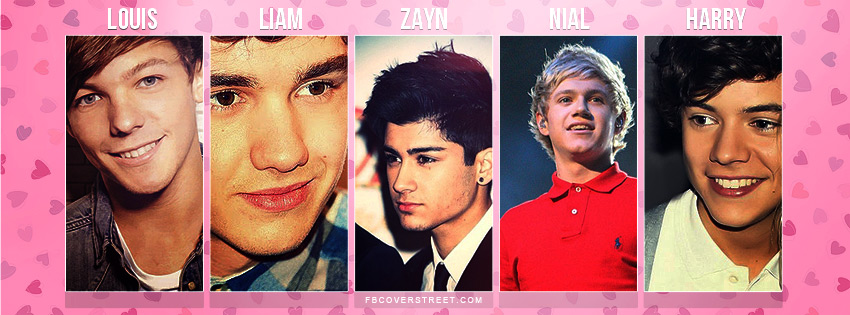 One Direction Group Collage Wallpaper