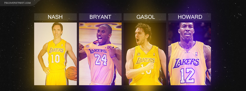 Steve Nash Kobe Bryant Pau Gasol Dwight Howard Picture
