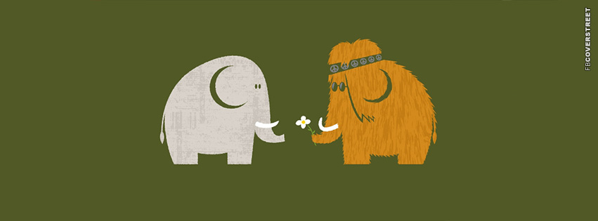 Loving Elephants  Wallpaper