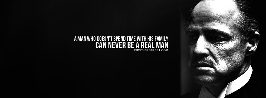 The Godfather Family Quote Wallpaper