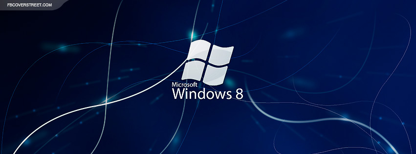 Windows 8 Abstract Logo  Facebook Cover