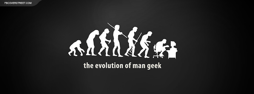 Evolution of Man Geek Wallpaper