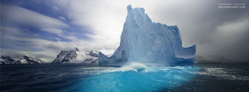 Iceberg Glacier Facebook Cover